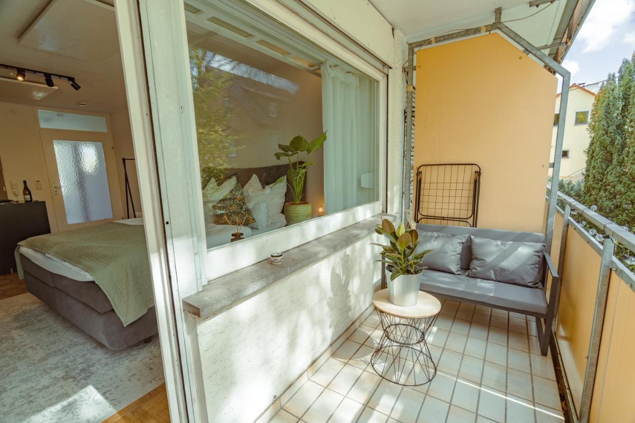 Oberesslingen Studio Apartment Mit Parkplatz מראה חיצוני תמונה
