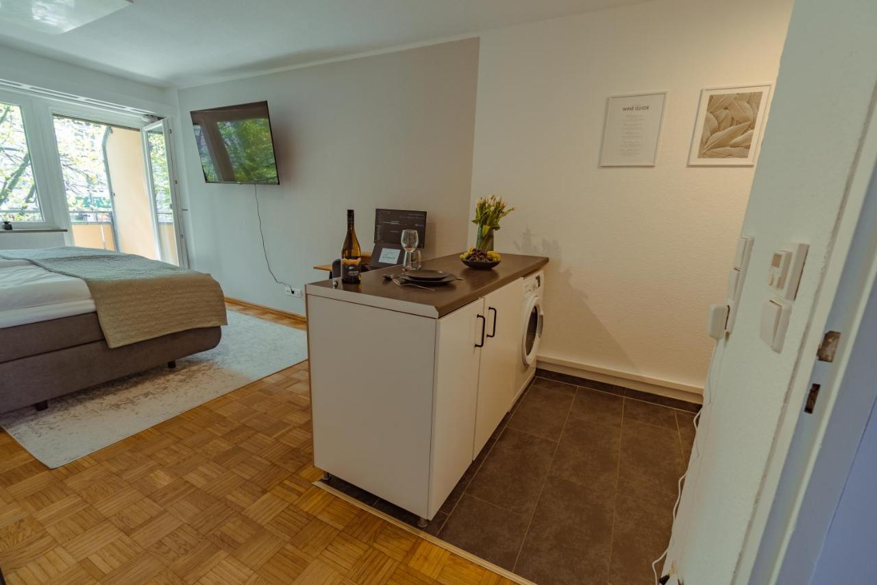 Oberesslingen Studio Apartment Mit Parkplatz מראה חיצוני תמונה