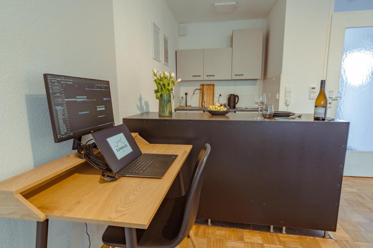 Oberesslingen Studio Apartment Mit Parkplatz מראה חיצוני תמונה